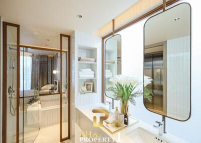 New Luxury Beach Front Condo Arom Jomtien Off Plan -  64.86 SQM. 2 Bed Unit