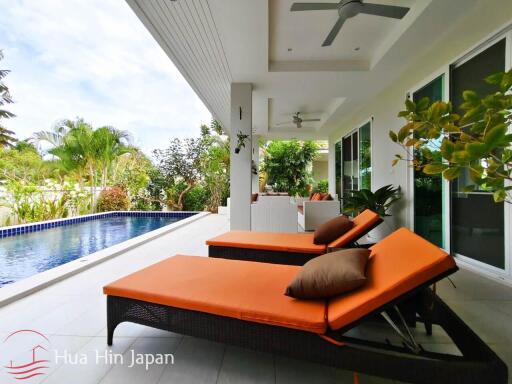 Beautifully Maintained 3 Bedroom Pool Villa for Rent In Woodland Project Off Soi 88, Hua Hin