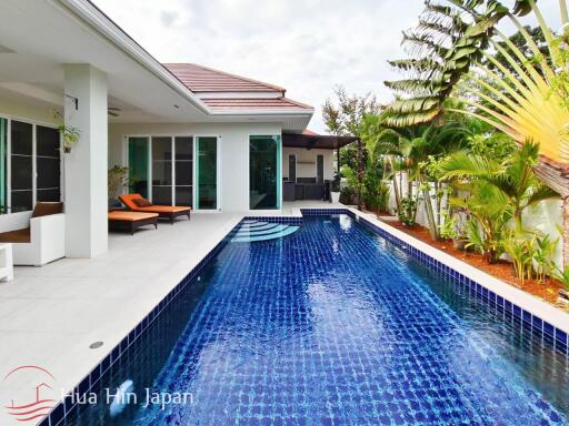 Beautifully Maintained 3 Bedroom Pool Villa for Rent In Woodland Project Off Soi 88, Hua Hin