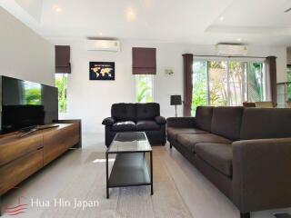 Beautifully Maintained 3 Bedroom Pool Villa for Rent In Woodland Project Off Soi 88, Hua Hin