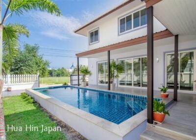 Great Location! 4 Bedroom House with Private Pool for Sale in Soi 102 Hua Hin, Near Bluport (Fully Furnished)