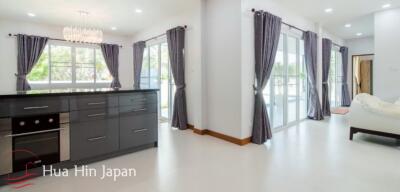 Great Location! 4 Bedroom House with Private Pool for Sale in Soi 102 Hua Hin, Near Bluport (Fully Furnished)