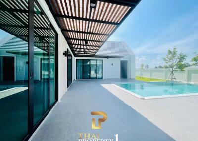 New Off-Plan New Nordic Style 3 Bedroom Pool Villa - iBreeze View Hua Hin