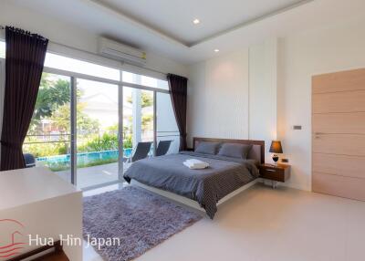 Modern 3 Bedroom Pool Villa With Roof Top Terrace for Rent Near Sai Noi Beach, Hua Hin