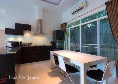 Modern 3 Bedroom Pool Villa With Roof Top Terrace for Rent Near Sai Noi Beach, Hua Hin