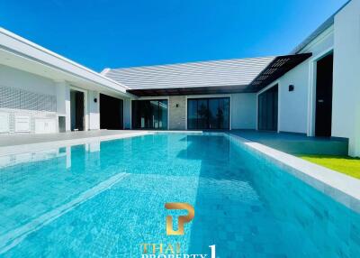 New 4 Bedroom Nordic Style Pool Villa At iBreeze View Hua Hin