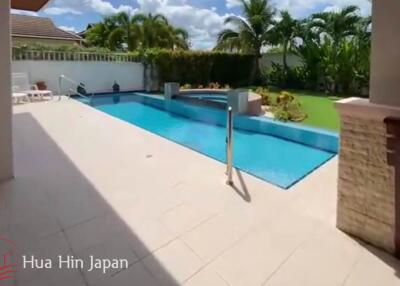 Balinese Style Top Quality 3 Bedroom Pool Villa for Rent, in Popular Hillside Hamlet project in Hua Hin