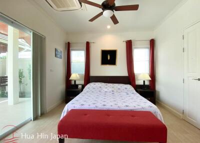 Balinese Style Top Quality 3 Bedroom Pool Villa for Rent, in Popular Hillside Hamlet project in Hua Hin