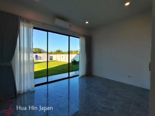 Brand new 4 Bedroom Villas on large land plot near Black Mountain and Hua Hin International School