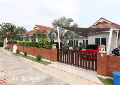 Smart house village 3 bedroom pool villa with solar system for sale Hua Hin