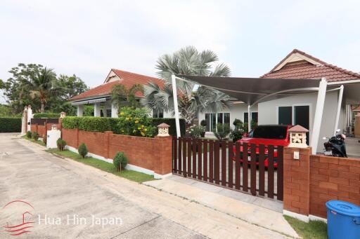 Smart house village 3 bedroom pool villa with solar system for sale Hua Hin