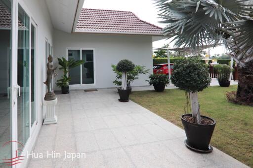 Smart house village 3 bedroom pool villa with solar system for sale Hua Hin