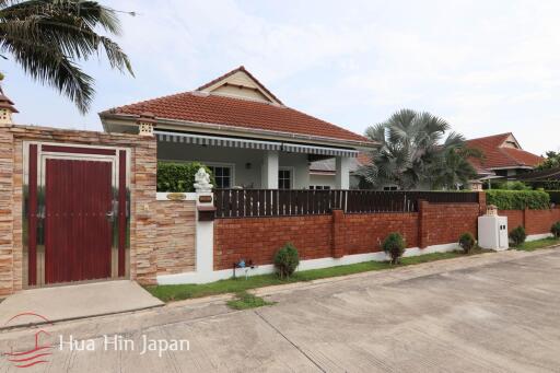 Smart house village 3 bedroom pool villa with solar system for sale Hua Hin