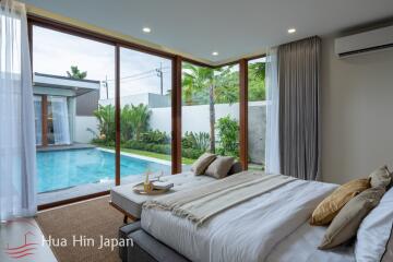 Modern Villa with Touch of Asia - 3 Bedroom Luxury Pool Villa Close To Pineapple Valley Golf Course for Sale in Hua Hin (Fully Furnished, Off-Plan)