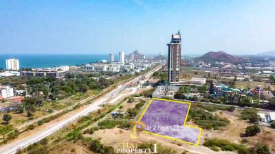 Over 3 Rai Land For Sale - By Vana Nava Water Park