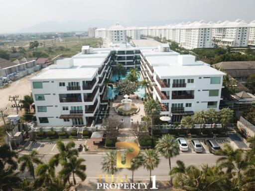 Direct Pool Access - Large Studio Unit At The Beach palace - Cha Am