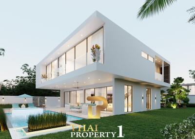 Ultra Modern Luxury Style Pool Villa For Sale In The Heart Of Pratamnak