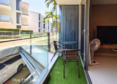 Stylish 1 Bedroom Pool View Unit with at Popular Pine Condominium 150 Meter From Khao Takiab Beach