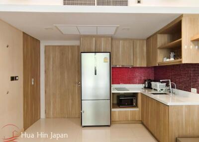 Stylish 1 Bedroom Pool View Unit with at Popular Pine Condominium 150 Meter From Khao Takiab Beach