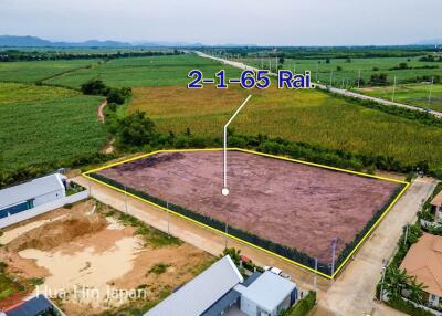 Over 2 Rai Land with full chanote for sale soi 112 Hua Hin