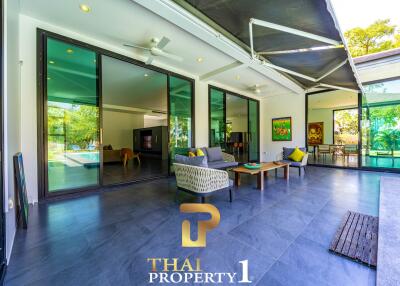 Stunning Freestanding Modern Villa In Green Surroundings- Close To Beach In Bang Gao Cha-Am