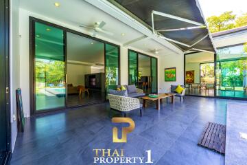 Stunning Freestanding Modern Villa In Green Surroundings- Close To Beach In Bang Gao Cha-Am