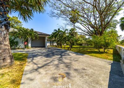 Stunning Freestanding Modern Villa In Green Surroundings- Close To Beach In Bang Gao Cha-Am