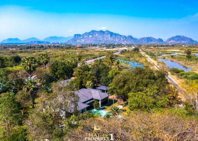 Stunning Freestanding Modern Villa In Green Surroundings- Close To Beach In Bang Gao Cha-Am