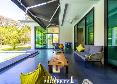 Stunning Freestanding Modern Villa In Green Surroundings- Close To Beach In Bang Gao Cha-Am