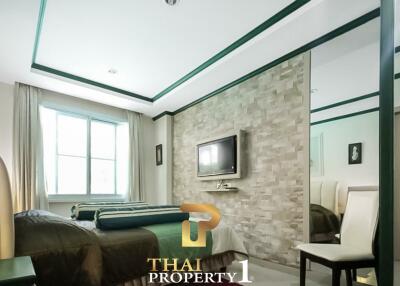 2 Bed Ground Floor Unit With Pool Access - Jomtien Beach Road