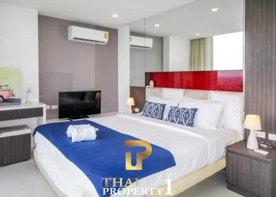 Pratamnak - Fantastic Ocean View 1 Bedroom Unit At The Vision Pattaya