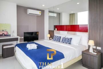 Pratamnak - Fantastic Ocean View 1 Bedroom Unit At The Vision Pattaya