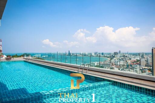 Pratamnak - Fantastic Ocean View 1 Bedroom Unit At The Vision Pattaya