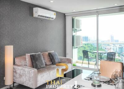 Pratamnak - Fantastic Ocean View 1 Bedroom Unit At The Vision Pattaya