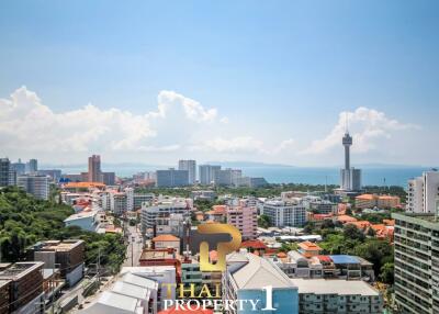 Pratamnak - Fantastic Ocean View 1 Bedroom Unit At The Vision Pattaya