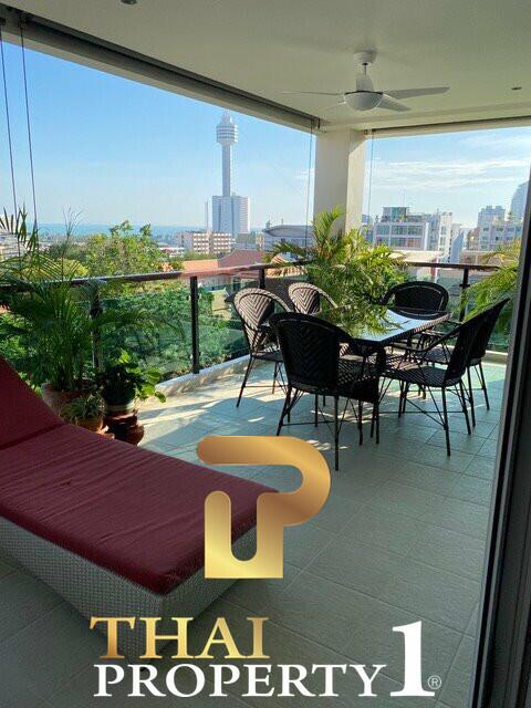 Corner 2 Bedroom Unit For Sale At Siam Royal Ocean View - Pratamnak