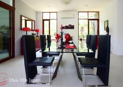 Top Quality Pool Villa with Stunning Sea and Mountain View for Sale near Sai Noi Beach in Hua Hin (fully furnished)