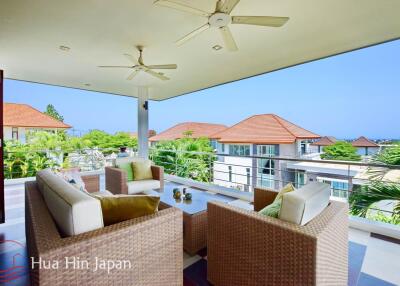 Top Quality Pool Villa with Stunning Sea and Mountain View for Sale near Sai Noi Beach in Hua Hin (fully furnished)