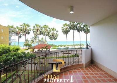 Beachfront Condo With Direct Sea View - Cha Am Beach Club