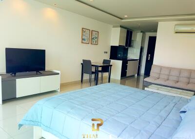 Wong Amat Tower - Studio Unit With Great View