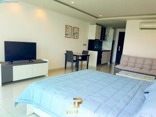 Wong Amat Tower - Studio Unit With Great View