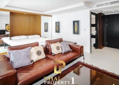 Lovely Furnished Pool View Studio At Avenue Residence - Pattaya Second Road