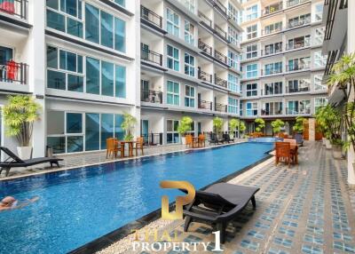 Lovely Furnished Pool View Studio At Avenue Residence - Pattaya Second Road