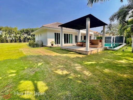 Modern Design Executive Pool Villa for Sale in Prestigious Baan Ing Phu Project near Black Mountain Golf Hua Hin