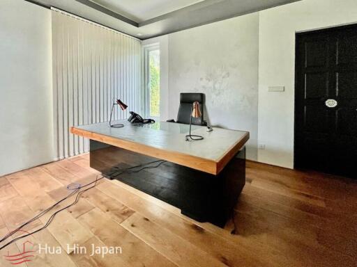 Modern Design Executive Pool Villa for Sale in Prestigious Baan Ing Phu Project near Black Mountain Golf Hua Hin