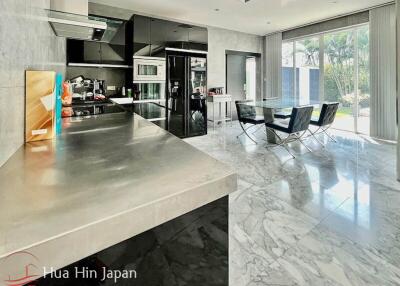 Modern Design Executive Pool Villa for Sale in Prestigious Baan Ing Phu Project near Black Mountain Golf Hua Hin