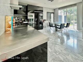 Modern Design Executive Pool Villa for Sale in Prestigious Baan Ing Phu Project near Black Mountain Golf Hua Hin