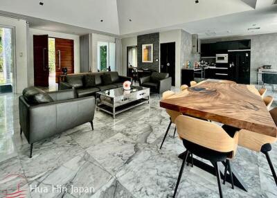 Modern Design Executive Pool Villa for Sale in Prestigious Baan Ing Phu Project near Black Mountain Golf Hua Hin