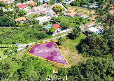 283 SQW. (1,132 sqm.) Land For Sale (Possible To Buy Bigger Plot)