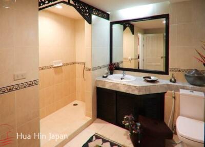 Spacious and Well Maintained 2 Bedroom Sea View Unit at Baan Chai Thalay Beachfront Condo for Sale in Hua Hin